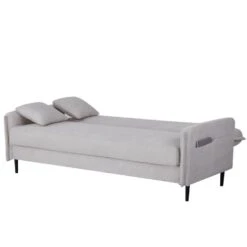 Slaapbank 3-Zits - Stof Beige - Zithoogte 47cm - 200x85x87cm - Torvi -Leenbakker Winkel 120d1c04b40a42fa93a0ab87955da5ad