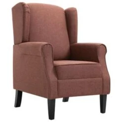 VidaXL Fauteuil Stof Bruin 6 VidaXL Fauteuil Stof Bruin -Leenbakker Winkel 1268fdfcdb874c6a917dd6cec6ef1e49