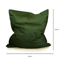 Parya Zitzak Nylon - Zitzakfauteuil - Woonkamerzitzak - DonkerGroen - 130 -Leenbakker Winkel 13152ef0aca64894acf442dac069d1fe