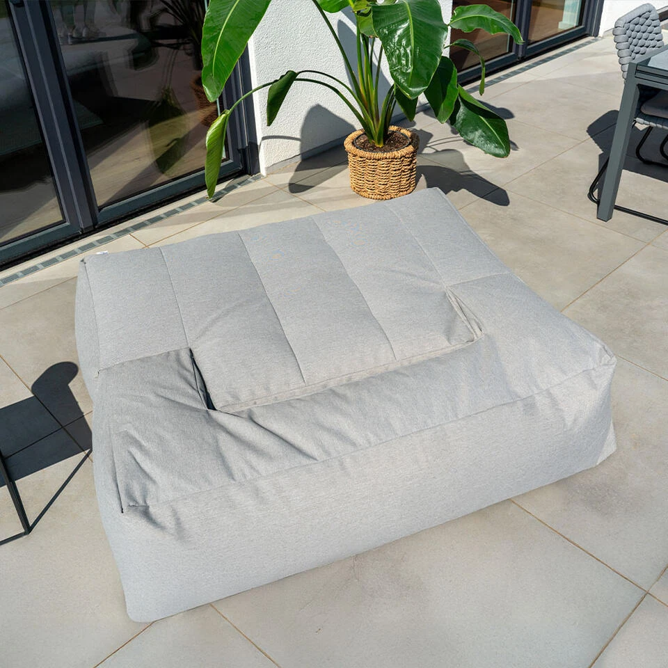 Merkloos HOME DELUXE Buitenzitzak HEAVEN - Lichtgrijs - 76 X 152 X 100 Cm 4 Merkloos HOME DELUXE Buitenzitzak HEAVEN - Lichtgrijs - 76 X 152 X 100 Cm - Afbeelding 4