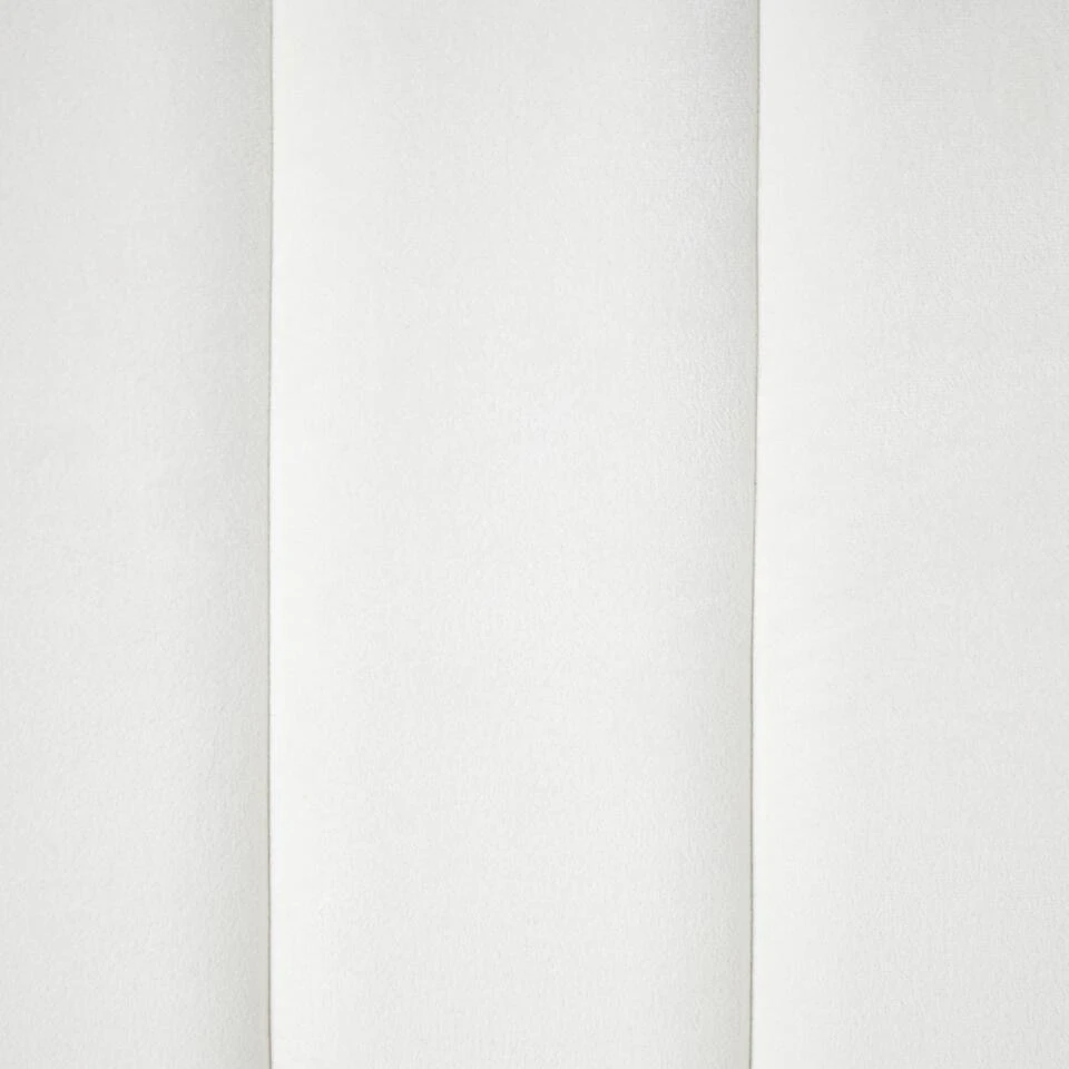 MALUNG - Fauteuil - Crème - Fluweel 11 MALUNG - Fauteuil - Crème - Fluweel - Afbeelding 11