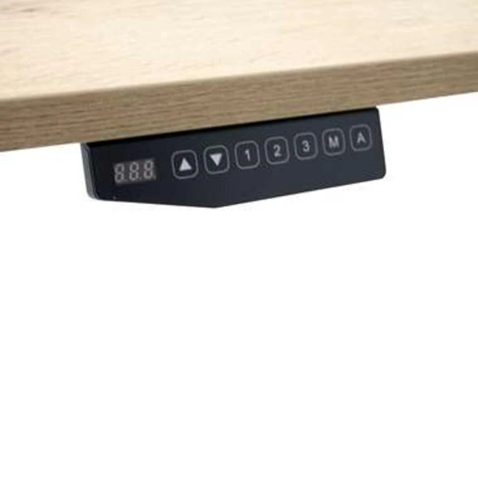 MRC COMFORT Elektrisch Zit Sta Bureau - 140x80 - Robuust Eiken 3 MRC COMFORT Elektrisch Zit Sta Bureau - 140x80 - Robuust Eiken - Afbeelding 3