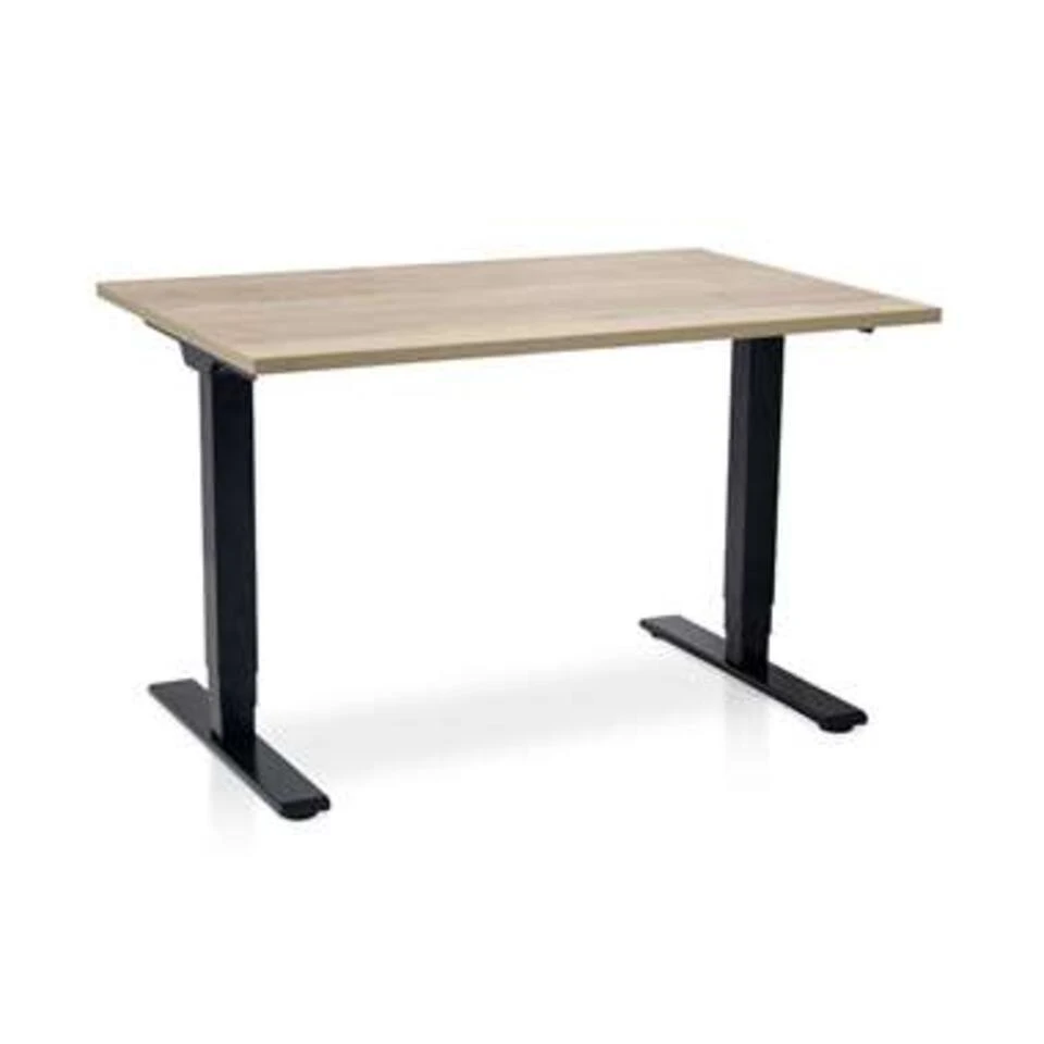 MRC COMFORT Elektrisch Zit Sta Bureau - 140x80 - Robuust Eiken 1 MRC COMFORT Elektrisch Zit Sta Bureau - 140x80 - Robuust Eiken