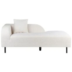 LE CRAU - Chaise Longue - Wit - Linkerzijde - Polyester -Leenbakker Winkel 1499c61c091c40f494019a7e3886ac75