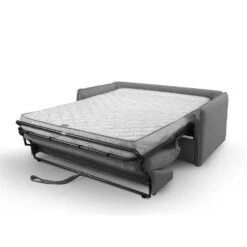 CALICOSY - Slaapbank MIRA - Antraciet Grijs - 90x185x104 Cm -Leenbakker Winkel 16c48155118e45c886802853129fee53