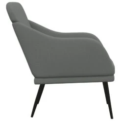 VidaXL Fauteuil 63x76x80 Cm Stof Donkergrijs -Leenbakker Winkel 18b47bd306a04ed9a57ef1c2758ba8be