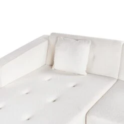 VADSO - Hoekslaapbank - Gebroken Wit - Rechterzijde - Bouclé -Leenbakker Winkel 1961626cb2c24e8f803adfdc81d9cecb