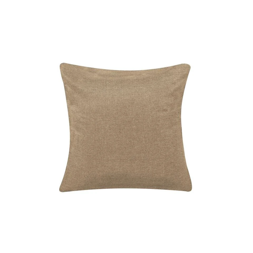 Beliani Slaapbank - LUCAN Beige Polyester 2 Beliani Slaapbank - LUCAN Beige Polyester - Afbeelding 2