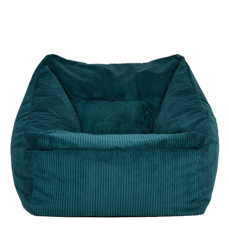 Icon Zitzack Morgan - Corduroy Zitzakfauteuil - Blauwgroen 4 Icon Zitzack Morgan - Corduroy Zitzakfauteuil - Blauwgroen - Afbeelding 4