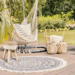 Home Deco Factory Bijzet Kruk Mirage - Ibiza/boho - Dennenhout -Leenbakker Winkel 1a3a7eb6fe994dfcac8804069b20aac7