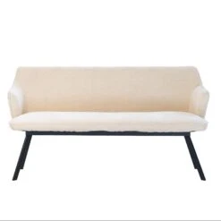 Eetkamerbank Rechthoek - Beige Stof - 160x60x88cm - Taylor 13 Eetkamerbank Rechthoek - Beige Stof - 160x60x88cm - Taylor -Leenbakker Winkel 1b17101a97ed4e1db7ffbf54bd2eb08d