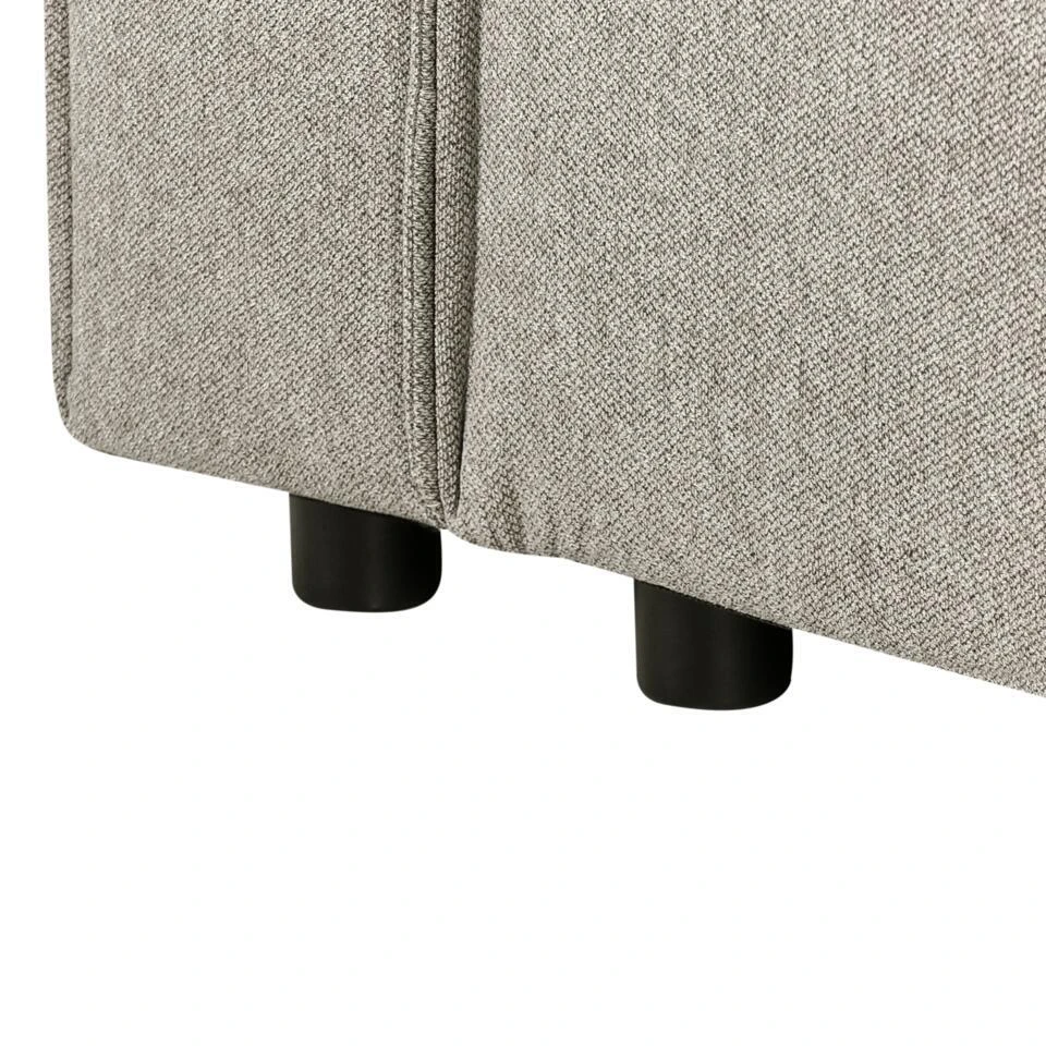 ROMEDAL - Hoekslaapbank - Beige - Linkszijdig - Polyester 8 ROMEDAL - Hoekslaapbank - Beige - Linkszijdig - Polyester - Afbeelding 8