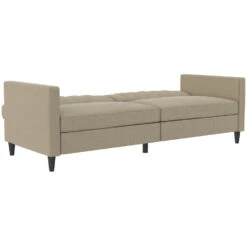 Celine - 3-zits Slaapbank In Cappuccino Stof -Leenbakker Winkel 1bda09d3eaaa4fe7984a45eec7cc0354