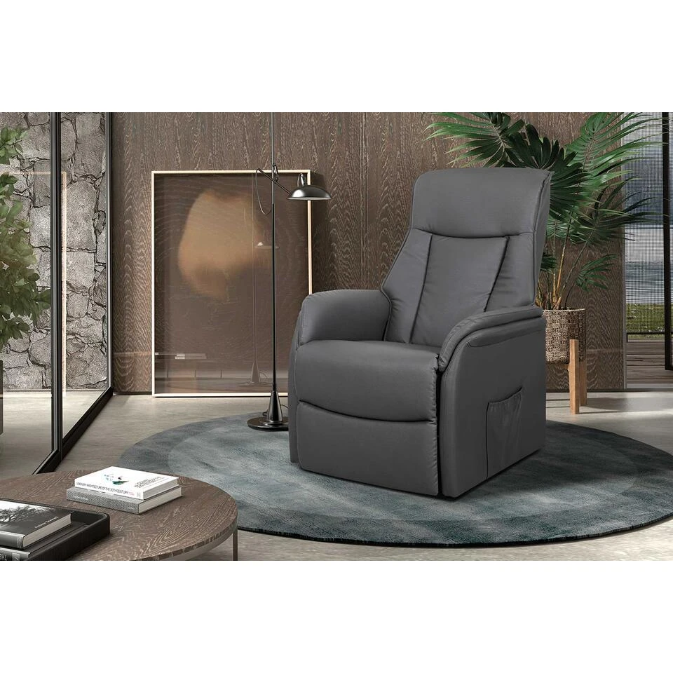 Elektrische Relaxfauteuil Miranda-grijs 2 Elektrische Relaxfauteuil Miranda-grijs - Afbeelding 2