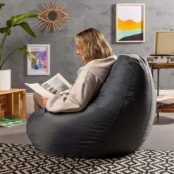 Veeva Zitzak Gaming - Zitzak Buiten - Houtskool -Leenbakker Winkel 1ea1baa9b23943e9a15ae2a7b3b098e8