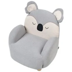 HERVIK - Kinderfauteuil - Grijs - Polyester -Leenbakker Winkel 1f3cd19b0454477f8b265d9789874447