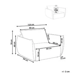 KUNES - Fauteuil - Lichtbeige - Polyester -Leenbakker Winkel 200a04abd54a4f4a9288fa199558acf9