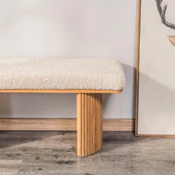 Bank Van Massief Hout En Witte Lussen 15 Bank Van Massief Hout En Witte Lussen -Leenbakker Winkel 2022a635cb3c42498377048bdfaf6fcd