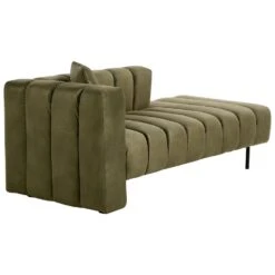 LANNILS - Chaise Longue - Groen - Linkszijdig - Fluweel 14 LANNILS - Chaise Longue - Groen - Linkszijdig - Fluweel -Leenbakker Winkel 20888580f84d4befb850f4e9f9c4d4f6