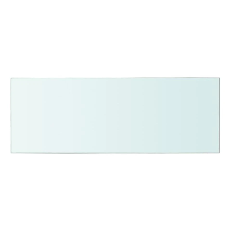 VidaXL Schappen 2 St 40x12 Cm Glas Transparant 3 VidaXL Schappen 2 St 40x12 Cm Glas Transparant - Afbeelding 3