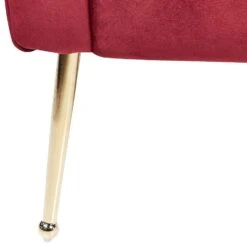 NANTILLY - Chaise Longue - Rood - Fluweel 17 NANTILLY - Chaise Longue - Rood - Fluweel -Leenbakker Winkel 2164769699164f948640ad8f3d2ed343