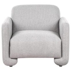 SALAND - Fauteuil - Grijs - Polyester -Leenbakker Winkel 2262c8ab3c144b9781885fac691878ae