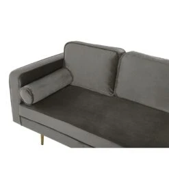MIRAMAS - Chaise Longue - Grijs - Linkerzijde - Fluweel 14 MIRAMAS - Chaise Longue - Grijs - Linkerzijde - Fluweel -Leenbakker Winkel 24731a1d431c46848e519c50724434a3