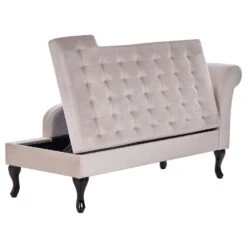 PESSAC - Chaise Longue - Beige - Rechterzijde - Fluweel 17 PESSAC - Chaise Longue - Beige - Rechterzijde - Fluweel -Leenbakker Winkel 260eeeefa01b4d2eb1a3dc057e0d04b9
