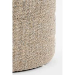 Mica Decorations Poef Met Opbergruimte - H41 X Ø42 Cm - Beige -Leenbakker Winkel 27869e74db20410a9ad188e3b5d44eac