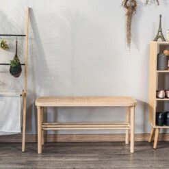 Bank Met Opbergruimte Van Massief Grenen En Rotan -Leenbakker Winkel 27d297ff65e14e5f9556af7ec39d1959