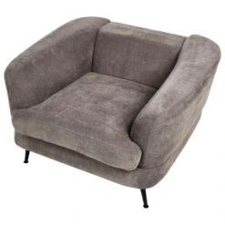 KJAER - Fauteuil - Taupe - Chenille -Leenbakker Winkel 282b079adc6b42509755654a16963080