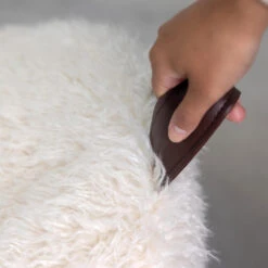 Icon Zitzak Cocoon - Zitzak Van Imitatiebont - Wit -Leenbakker Winkel 29152e942d5b4a7485973420d616df68