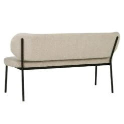 Eetkamerbank Taupe Stof - Diepte 63cm - Zitbreedte 160cm - Maddie -Leenbakker Winkel 2bf56d0e403a4cf199d50d98b9872b58