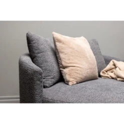 Fjôrd Loveseat Teddy Grijs - Zithoogte 40cm - 118x118x72cm - Kelso -Leenbakker Winkel 2c7c711994d9465fb88709c4e320972b