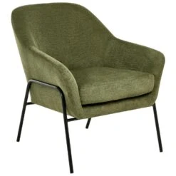 VEDDIGE - Fauteuil - Groen - Polyester -Leenbakker Winkel 2f0aea21ffd6490481266df46ab82ece