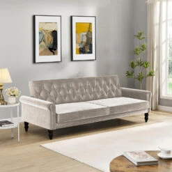 Tyne - 3-zits Slaapbank In Taupe Fluwell -Leenbakker Winkel 30e43126d732454ea0b75fc353df5d49