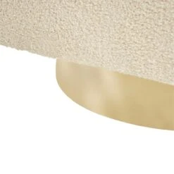 LAVIK - Fauteuil - Beige - Bouclé -Leenbakker Winkel 31621063a155446dbb23d091bde5815b