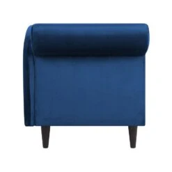 LUIRO - Chaise Longue - Blauw - Linkerzijde - Fluweel -Leenbakker Winkel 31db1433da804b8d8c5609bc9d0ba99a