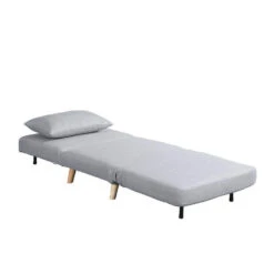 Merkloos HOME DELUXE Slaapstoel SNOOZE - Beige 79 X 28 X 132 Cm -Leenbakker Winkel 3235ebb15ee947c9b35e81ef1e87368f