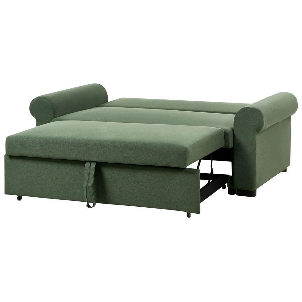 SILDA - Slaapbank - Groen - Polyester 12 SILDA - Slaapbank - Groen - Polyester - Afbeelding 12