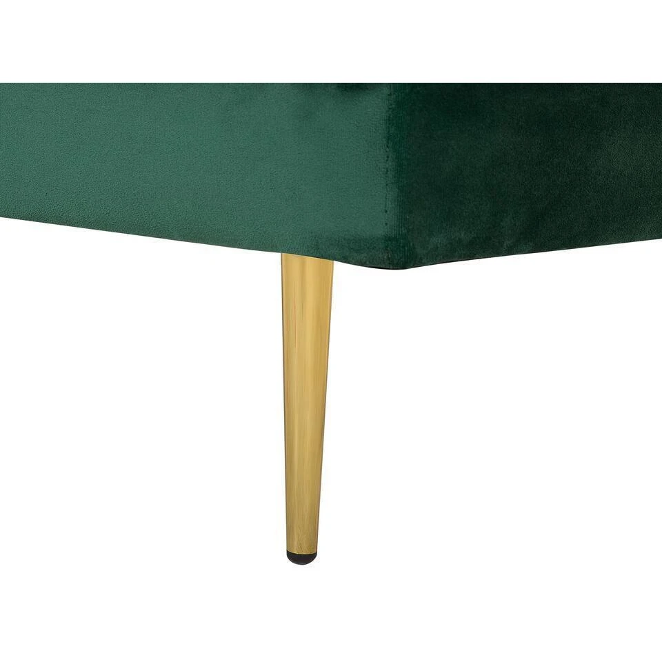 MIRAMAS - Chaise Longue - Smaragdgroen - Linkerzijde - Fluweel 7 MIRAMAS - Chaise Longue - Smaragdgroen - Linkerzijde - Fluweel - Afbeelding 7