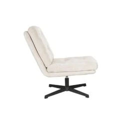 Housecraft Kai Loungestoel/ Fauteuil Off White -Leenbakker Winkel 3993e9f582d54452b195c4796ace8baa