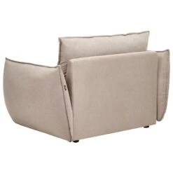KUNES - Fauteuil - Taupe - Polyester -Leenbakker Winkel 3a52e1d1ad044cf38245a3aa06b25ce2