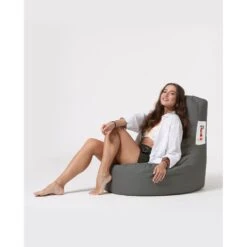 Emob Tuin Zitzak Van Atelier Del Sofa - Waterdicht, Hoge Dichtheid, Donkergrijs -Leenbakker Winkel 3ac9b8c946d142c7bf33e94ea15706d0