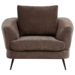 KJAER - Fauteuil - Donkerbruin - Chenille -Leenbakker Winkel 3b9a2f19276244549ecb482273691c92