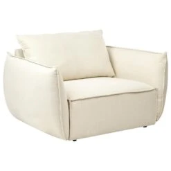 KUNES - Fauteuil - Lichtbeige - Polyester -Leenbakker Winkel 3bbef35910904bb283ce92deeea0ae89