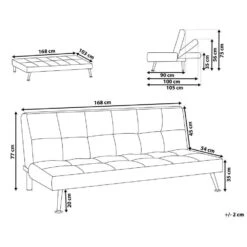 HASLE - Slaapbank 3-zits - Wit - Bouclé 15 HASLE - Slaapbank 3-zits - Wit - Bouclé -Leenbakker Winkel 3cfff39fc74c4cf5b29bfa3f5cd4e4e5