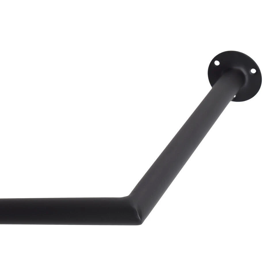 LOFT42 Kyra Wand Kledingrek - Metaal - 90x30x2 3 LOFT42 Kyra Wand Kledingrek - Metaal - 90x30x2 - Afbeelding 3