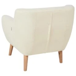 MOTALA - Chesterfield Fauteuil - Lichtbeige - Polyester 15 MOTALA - Chesterfield Fauteuil - Lichtbeige - Polyester -Leenbakker Winkel 3e6b32f562da4e609d3cc57ff3f7f931