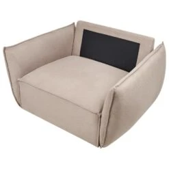 KUNES - Fauteuil - Taupe - Polyester -Leenbakker Winkel 3f49ebf30f2e4f9f94f69ec616d43a0b